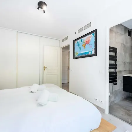 Apartament 2p Rez-de-jardin Avec Piscine - Calme, Parking Prive - 2p Rez-de-jardin Avec Piscine - Calme, Parking Prive Mae-2133 Cannes